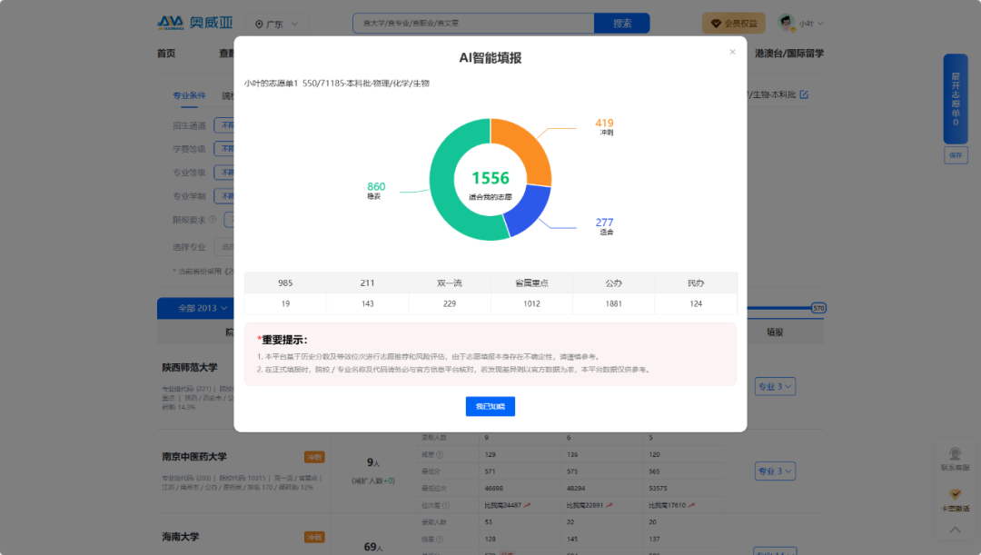 奧威亞推出2025高考志愿規劃服務,VIP賬號限時免費體驗-2.png 奧威亞推出2025高考志愿規劃服務,VIP賬號限時免費體驗-2.png